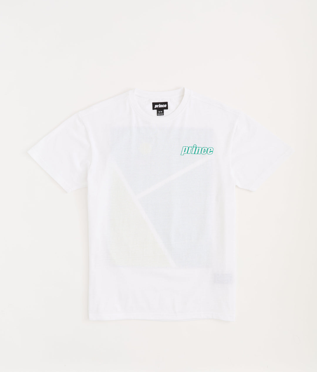 Prince Cotton Embroidered Tee Shirt - White