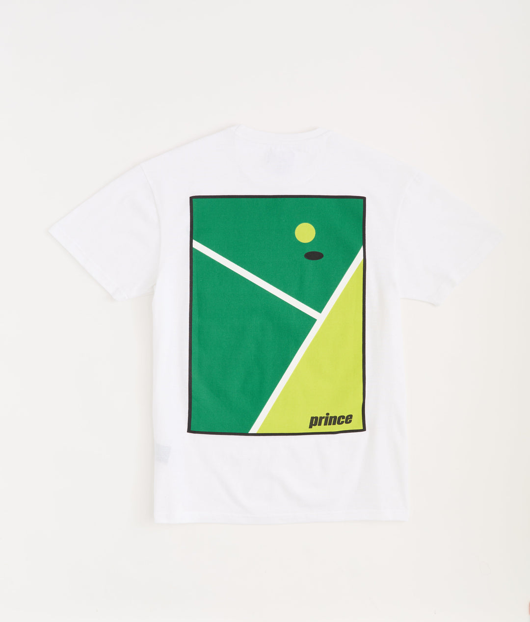 Prince Cotton Embroidered Tee Shirt - White