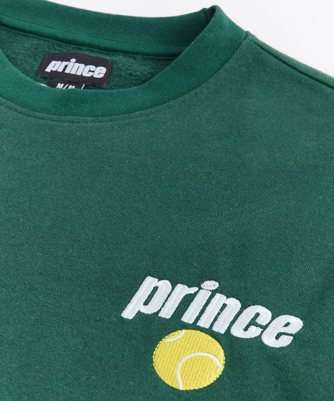 Prince Embroidered Crewneck - Green