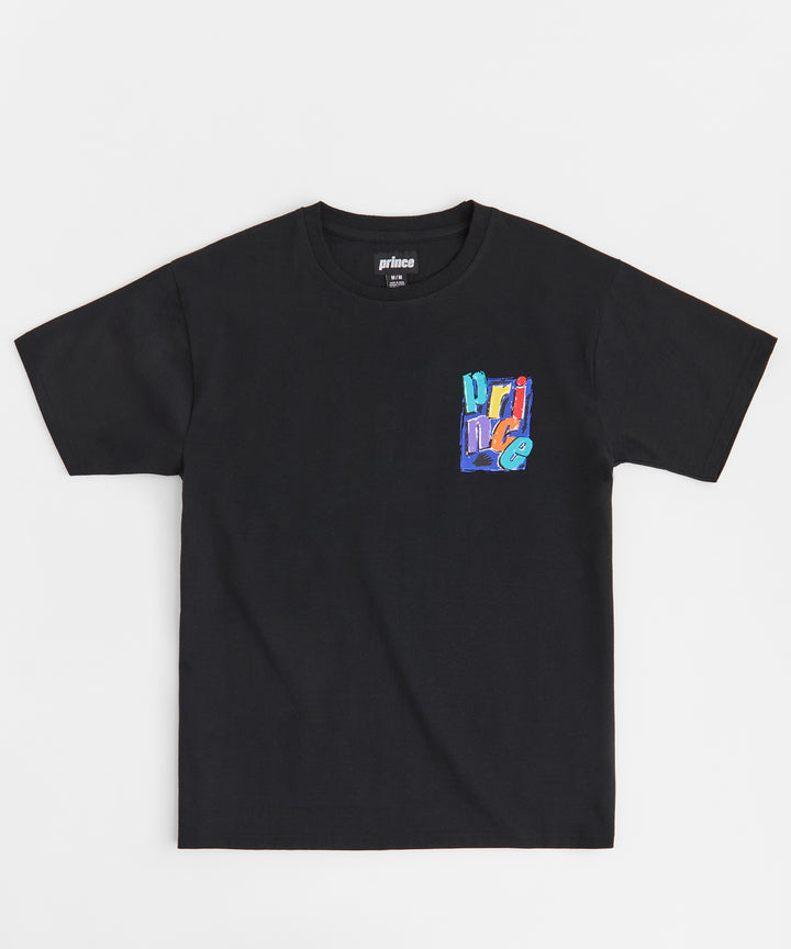 Water Color Court Tee - Black