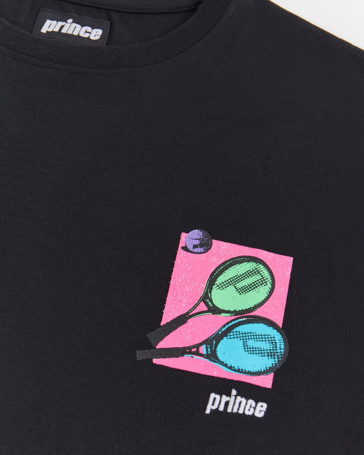 Racquets Tee - Black