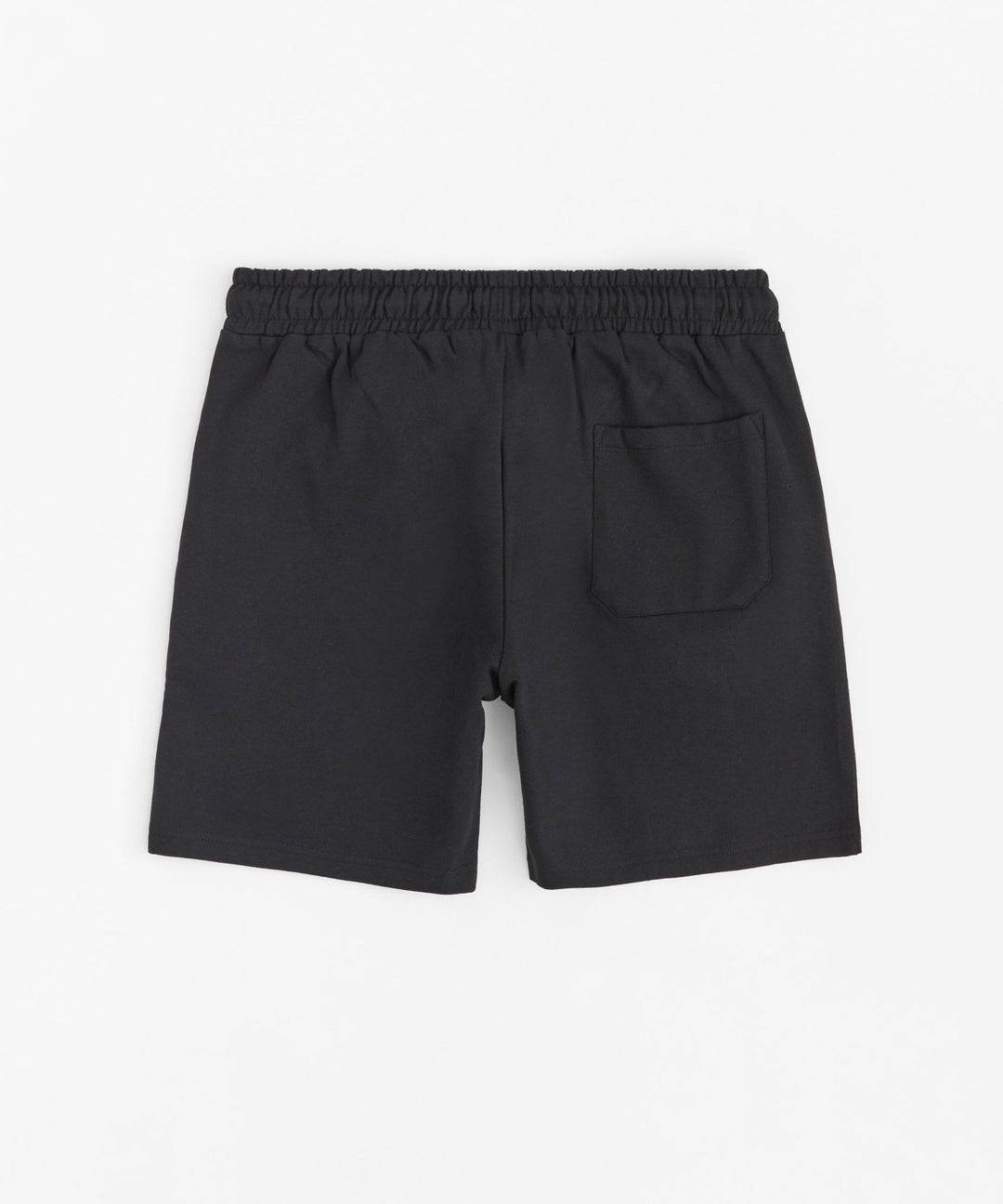 Chenille Monogram Short - Black
