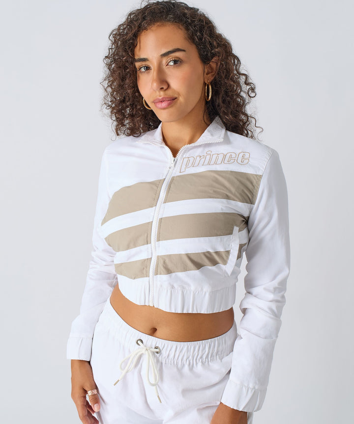 Logo Track Jacket - White