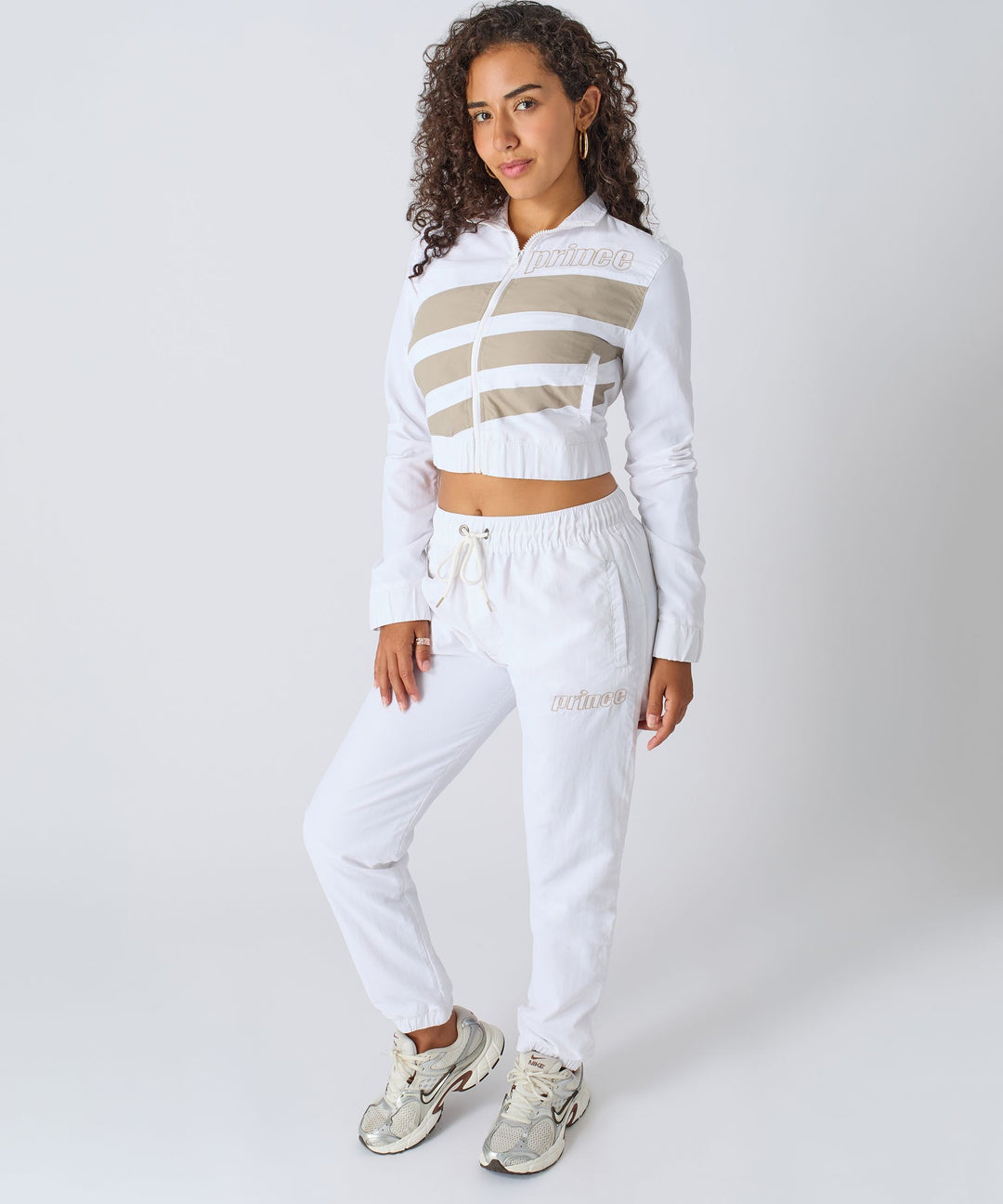 Logo Track Jacket - White