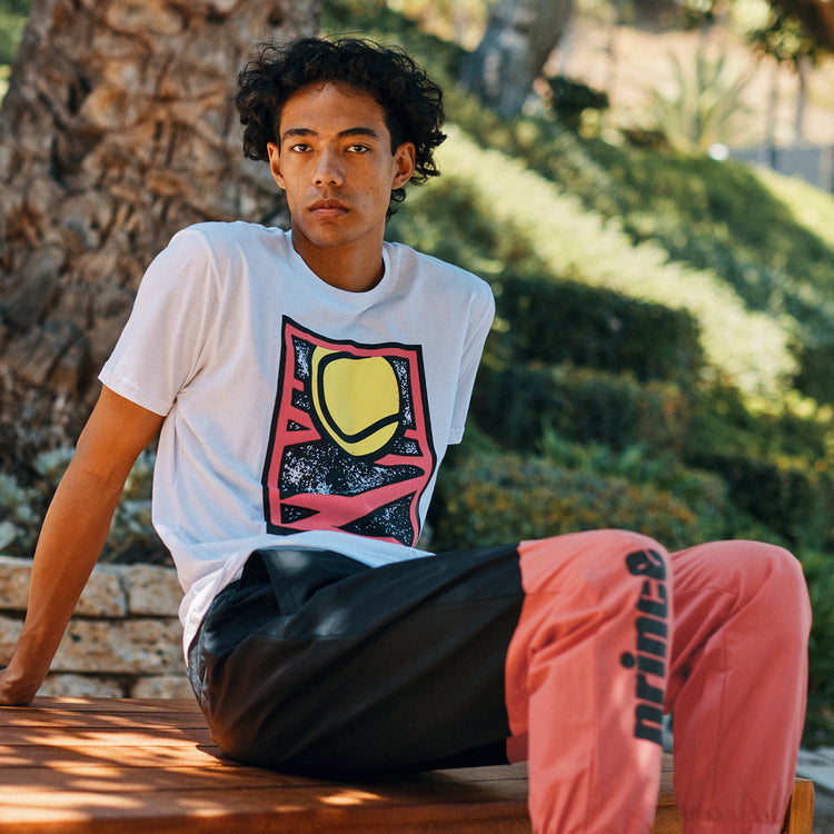 Ace Line Short Sleeve Tee - White