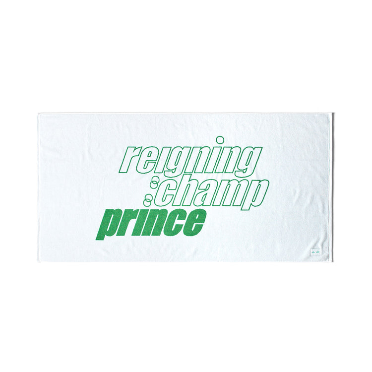 Prince vs Reigning Champ Towel - White