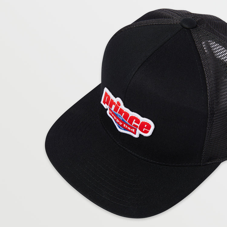 Prince vs Happy Dad Snapback Hat -Black