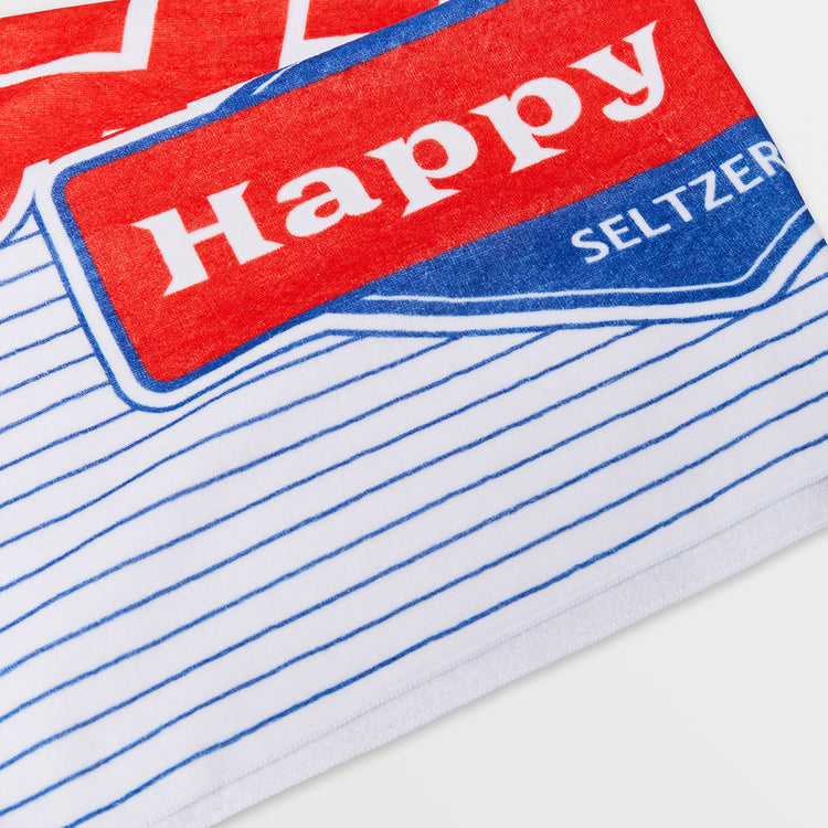 Prince Vs Happy Dad Towel -White