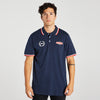 Prince vs Happy Dad Mens Polo -Navy